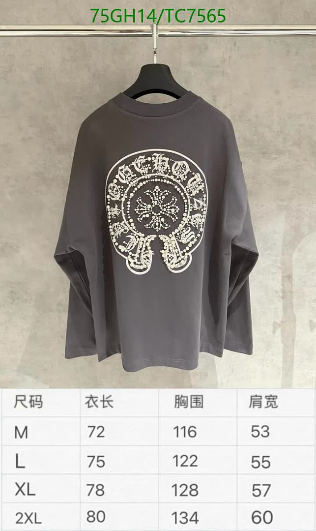 Chrome Hearts-Clothing Code: TC7565 $: 75USD