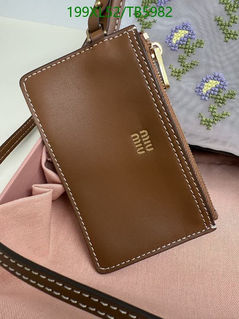 Miu Miu-Bags(5A) Code: TB5982 $: 199USD