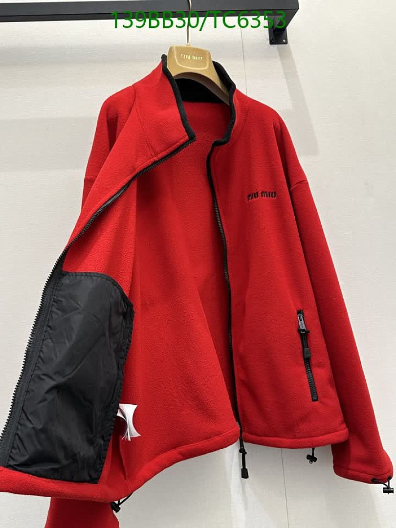 Miu Miu-Clothing Code: TC6353 $: 139USD