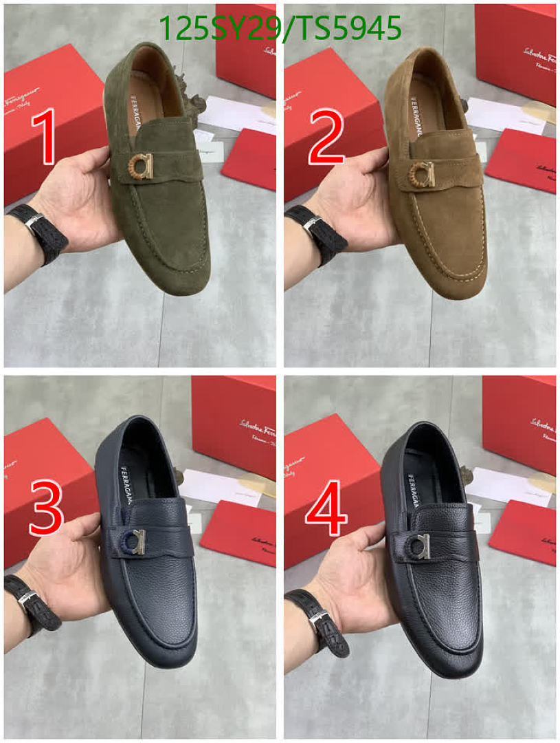 Ferragamo-Shoes(Men) Code: TS5945 $: 125USD
