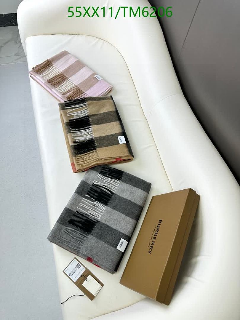 Burberry-Scarves Code: TM6206 $: 55USD