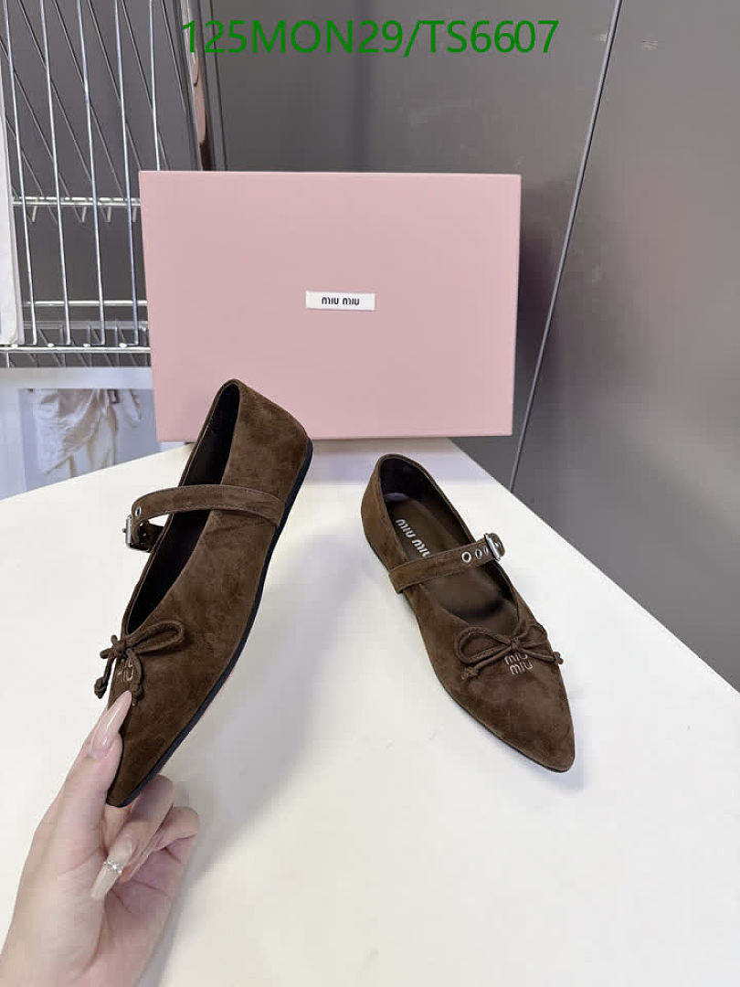 Miu Miu-Shoes(Women) Code: TS6607 $: 125USD