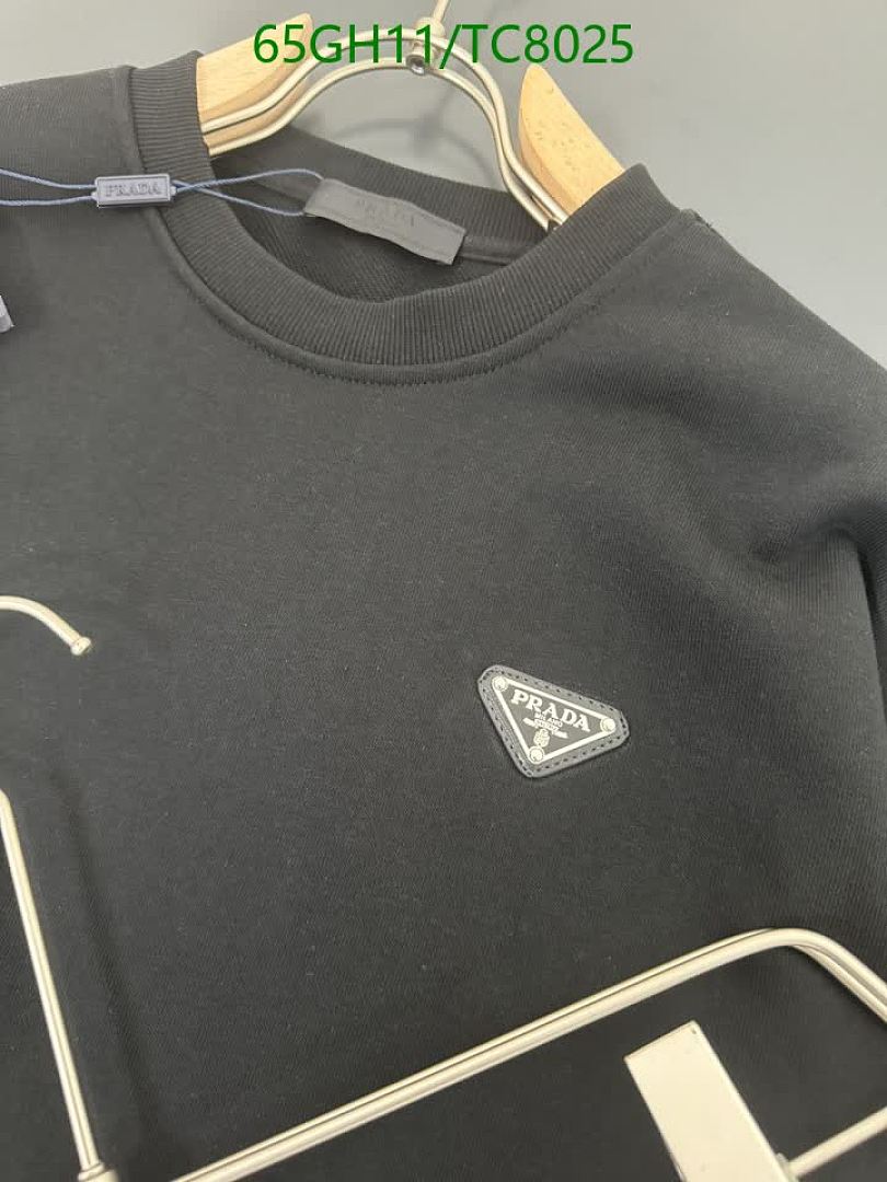 Prada-Clothing Code: TC8025 $: 65USD