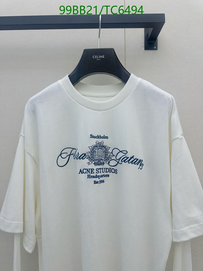 Acne Studios-Clothing Code: TC6494 $: 99USD