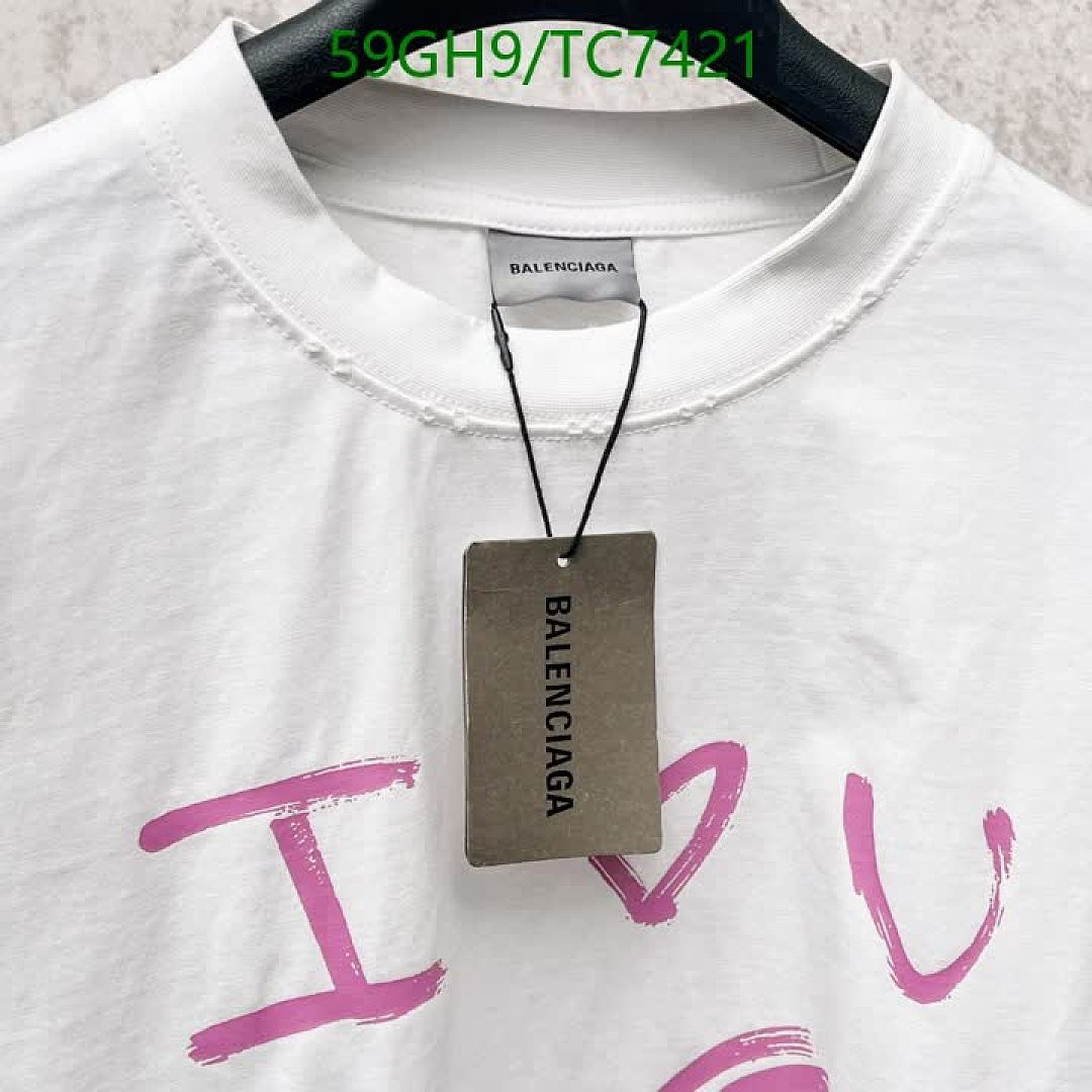 Balenciaga-Clothing Code: TC7421 $: 59USD