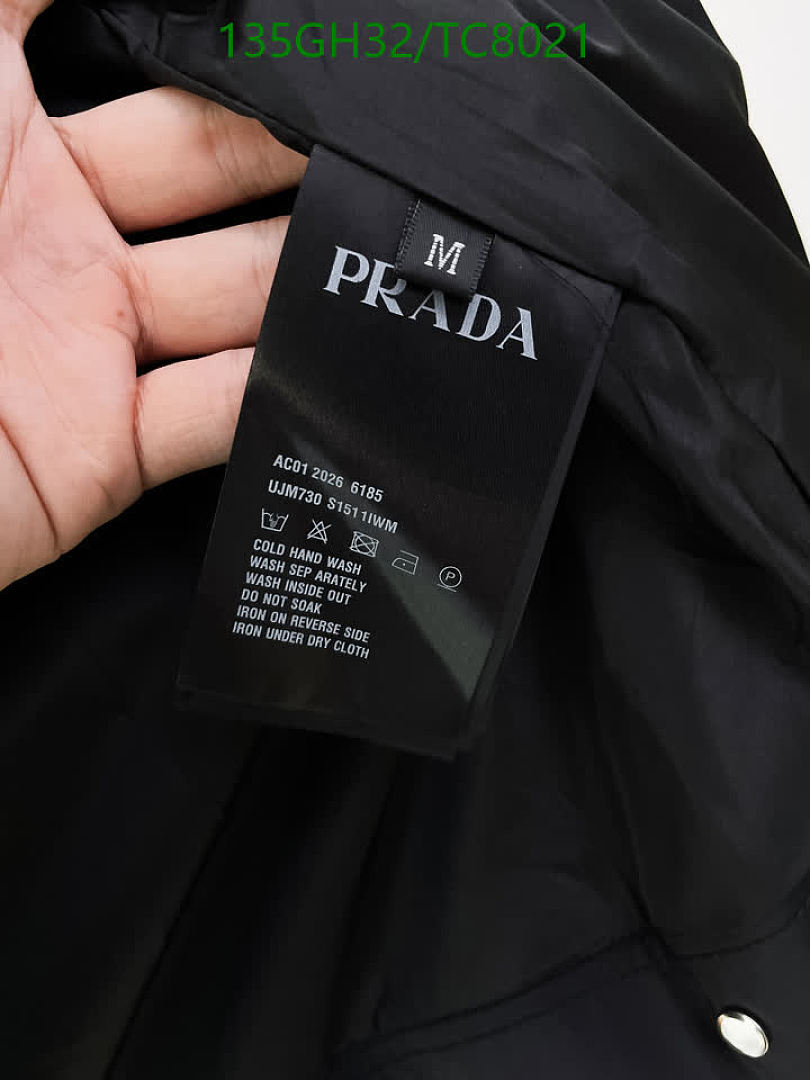 Prada-Clothing Code: TC8021 $: 135USD