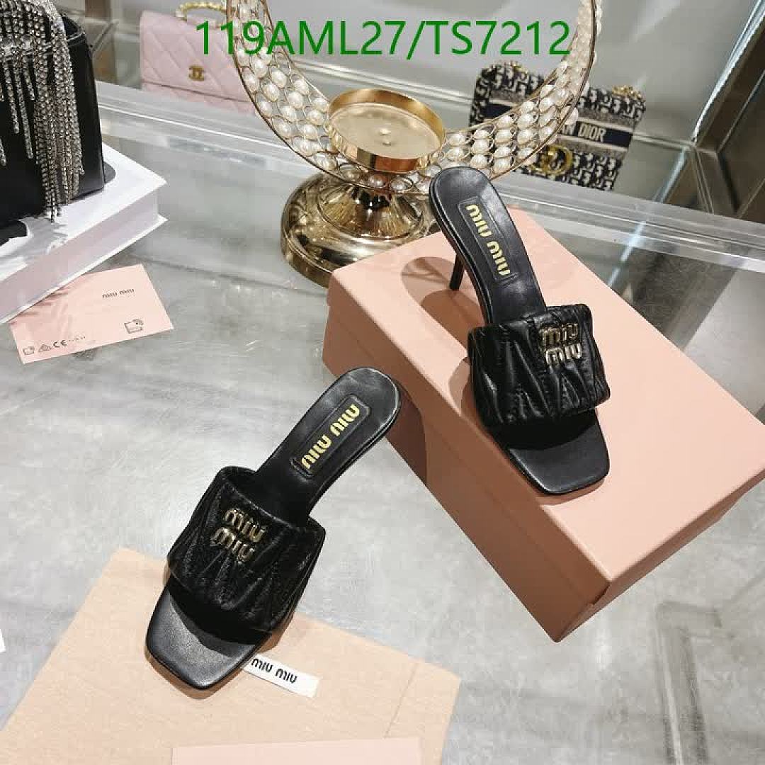 Miu Miu-Shoes(Women) Code: TS7212 $: 119USD