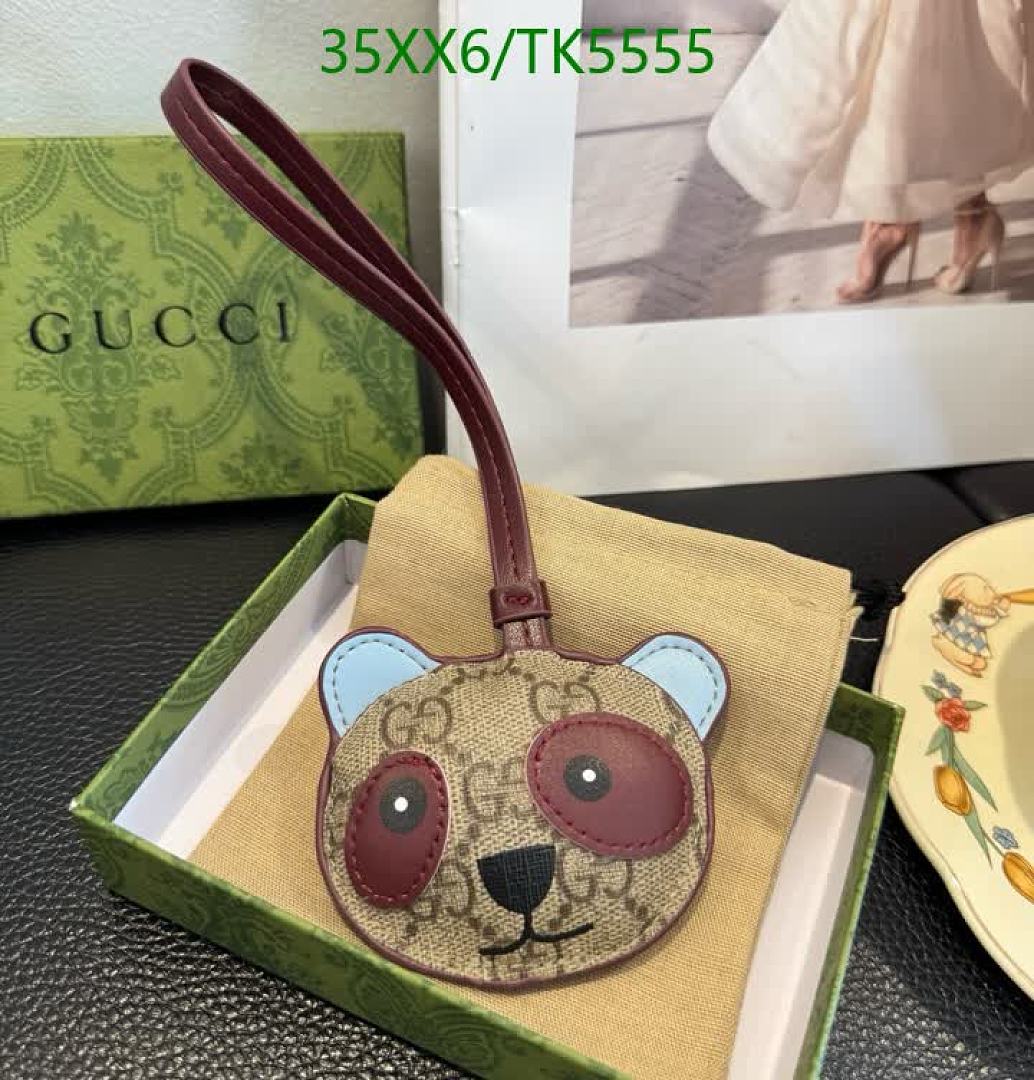 Gucci-Keychains & Bag Charms Code: TK5555 $: 35USD
