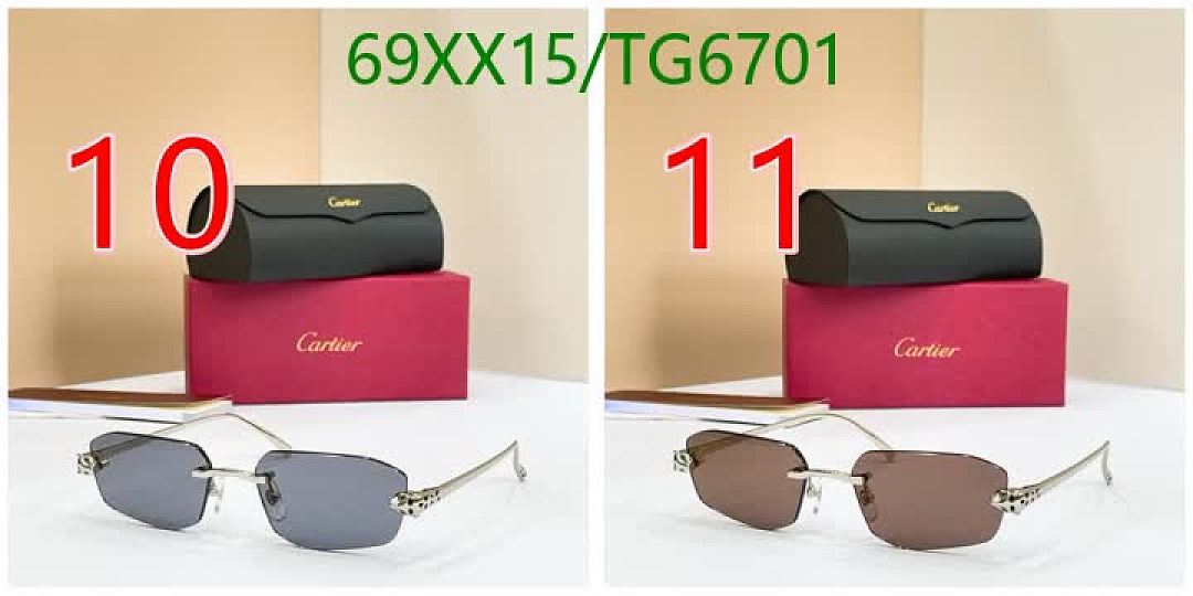 Cartier-Glasses Code: TG6701 $: 69USD