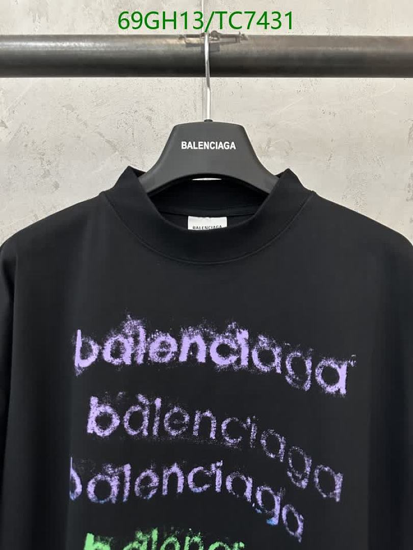 Balenciaga-Clothing Code: TC7431 $: 69USD