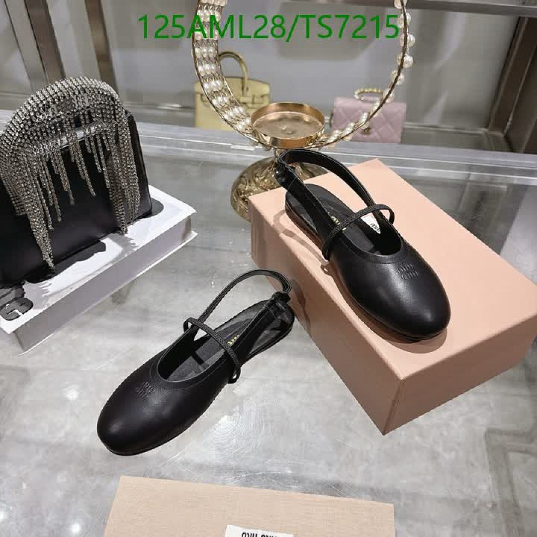 Miu Miu-Shoes(Women) Code: TS7215 $: 125USD