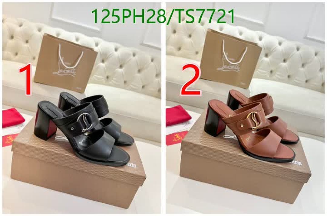 Christian Louboutin-Shoes(Women) Code: TS7721 $: 125USD