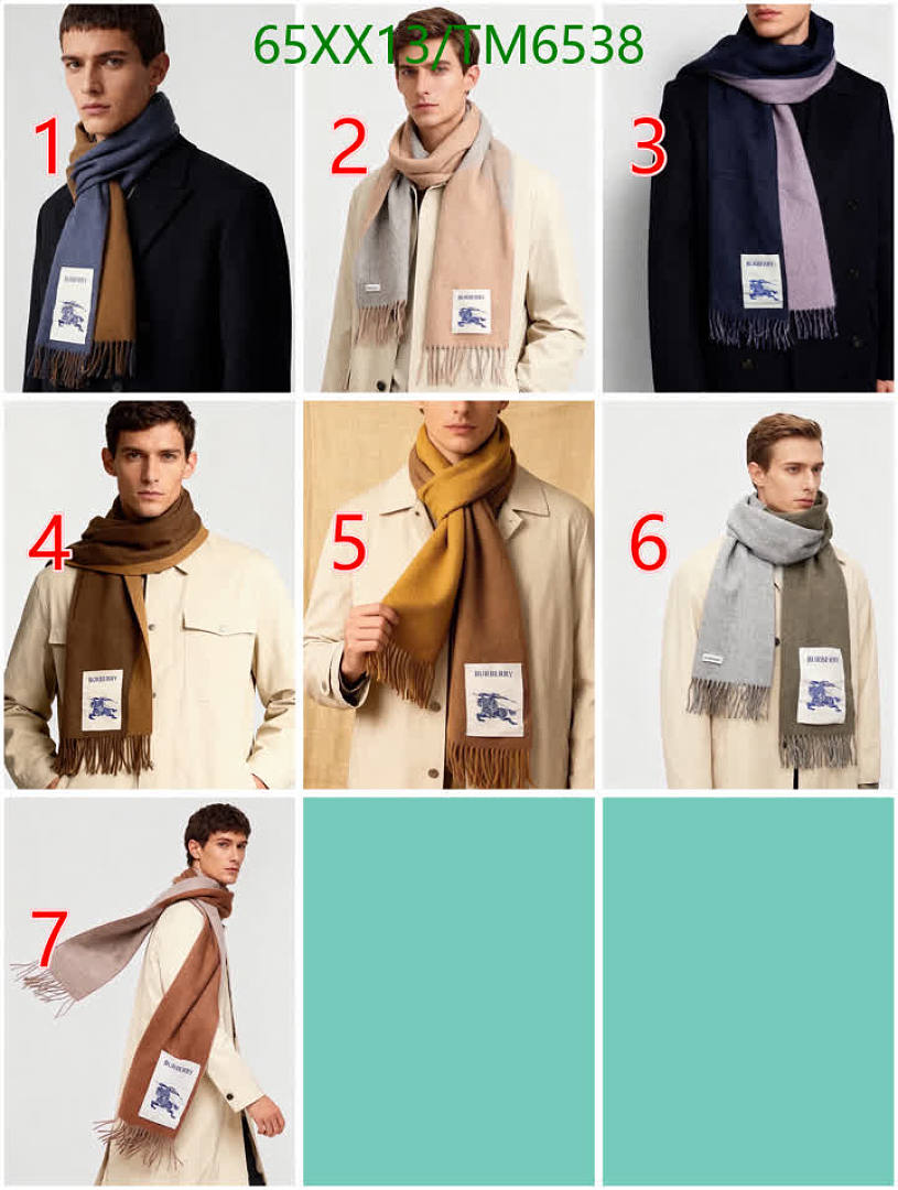 Burberry-Scarves Code: TM6538 $: 65USD
