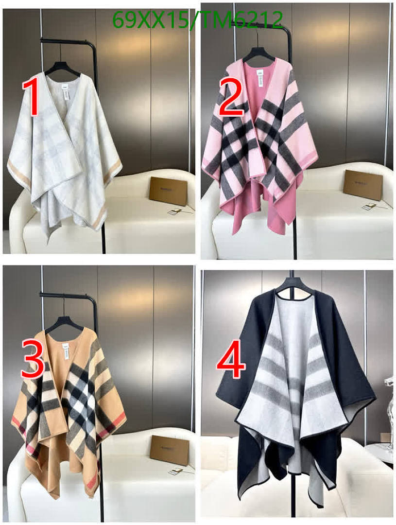 Burberry-Scarves Code: TM6212 $: 69USD