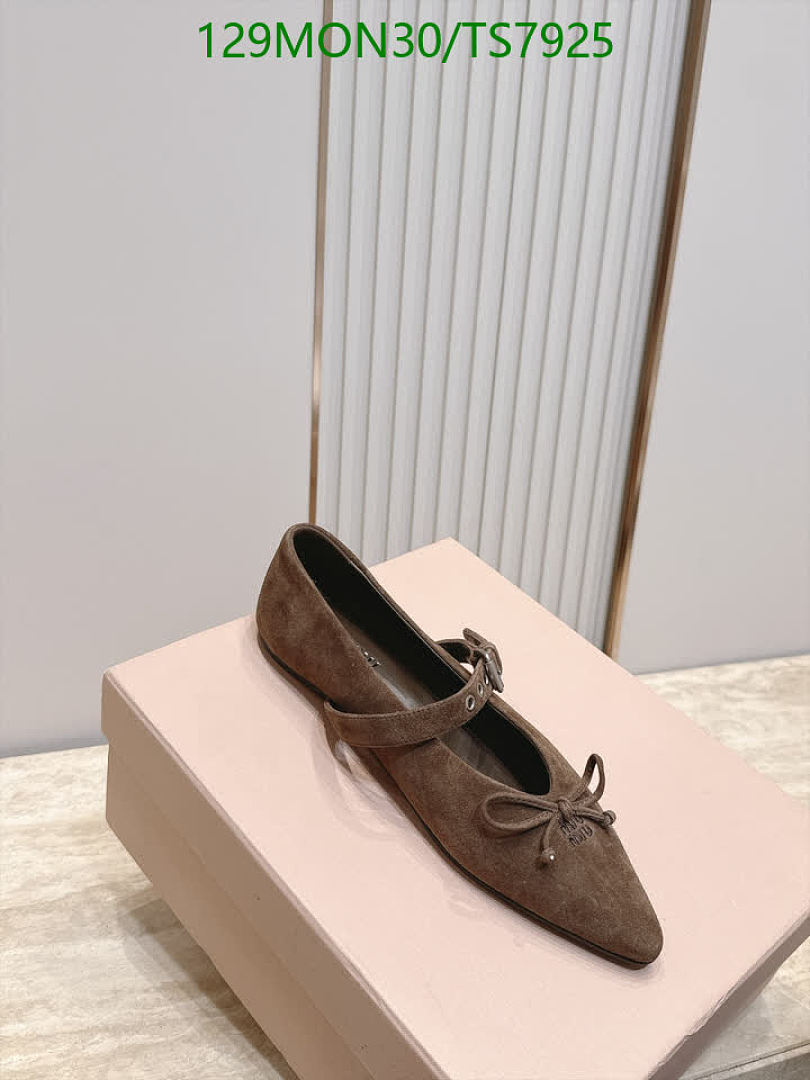 Miu Miu-Shoes(Women) Code: TS7925 $: 129USD