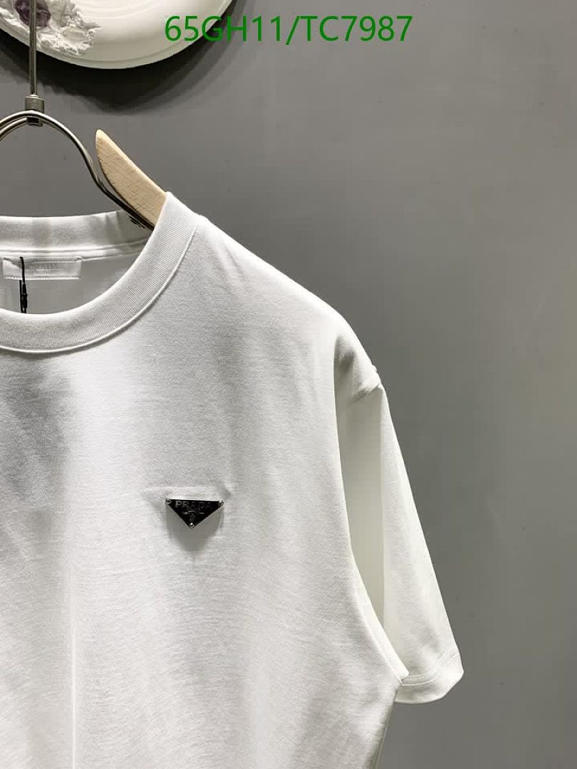 Prada-Clothing Code: TC7987 $: 65USD