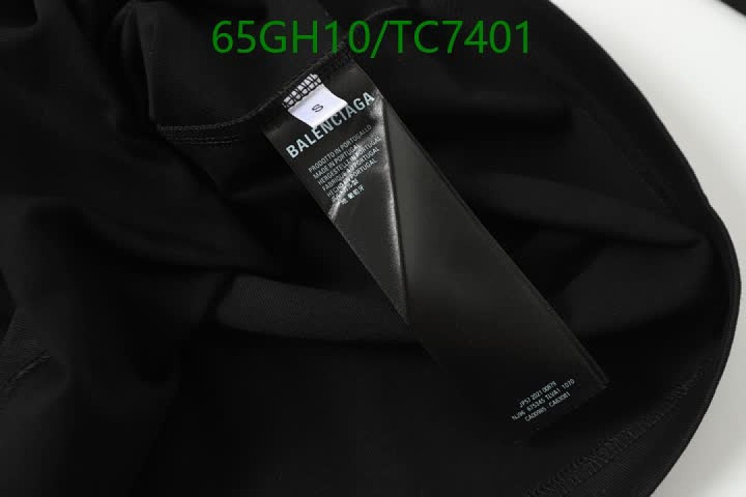 Balenciaga-Clothing Code: TC7401 $: 65USD