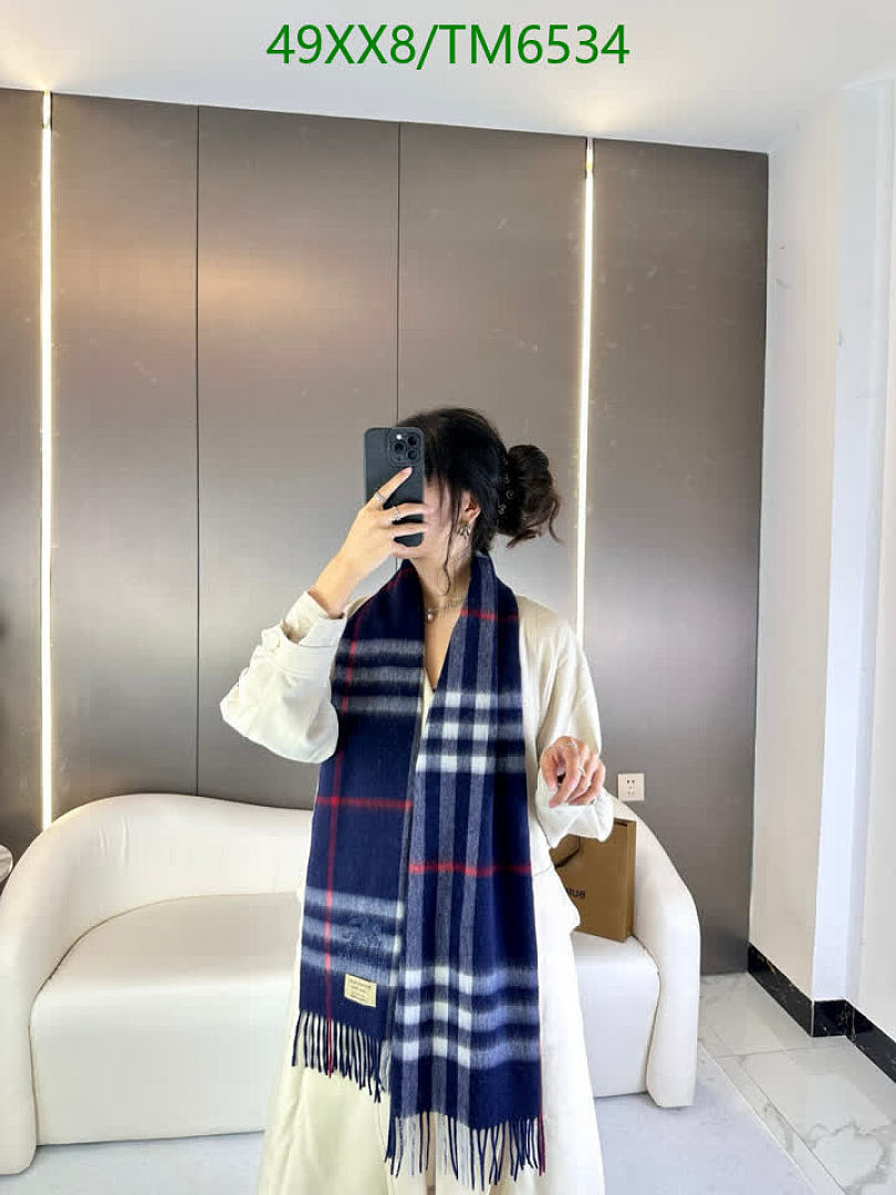 Burberry-Scarves Code: TM6534 $: 49USD