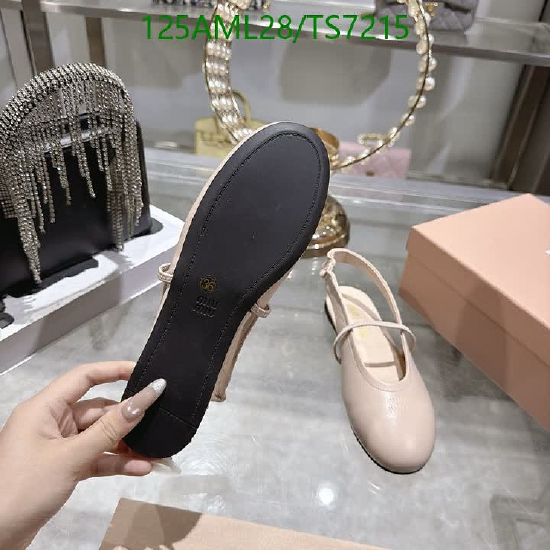 Miu Miu-Shoes(Women) Code: TS7215 $: 125USD