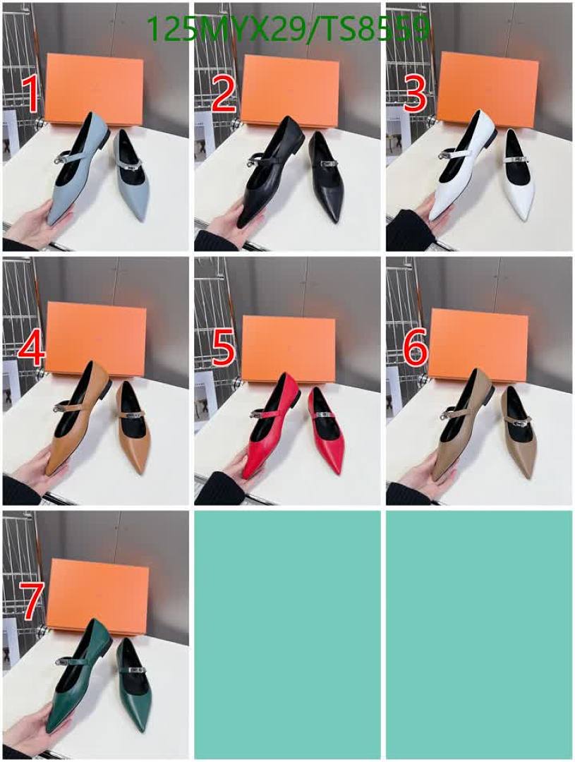 Hermes-Shoes(Women) Code: TS8559 $: 125USD