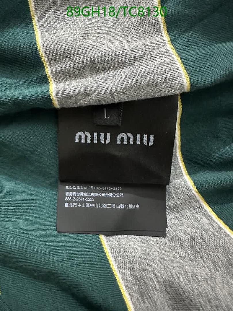 Miu Miu-Clothing Code: TC8130 $: 89USD