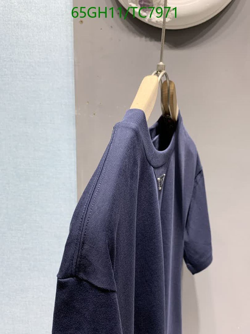 Prada-Clothing Code: TC7971 $: 65USD