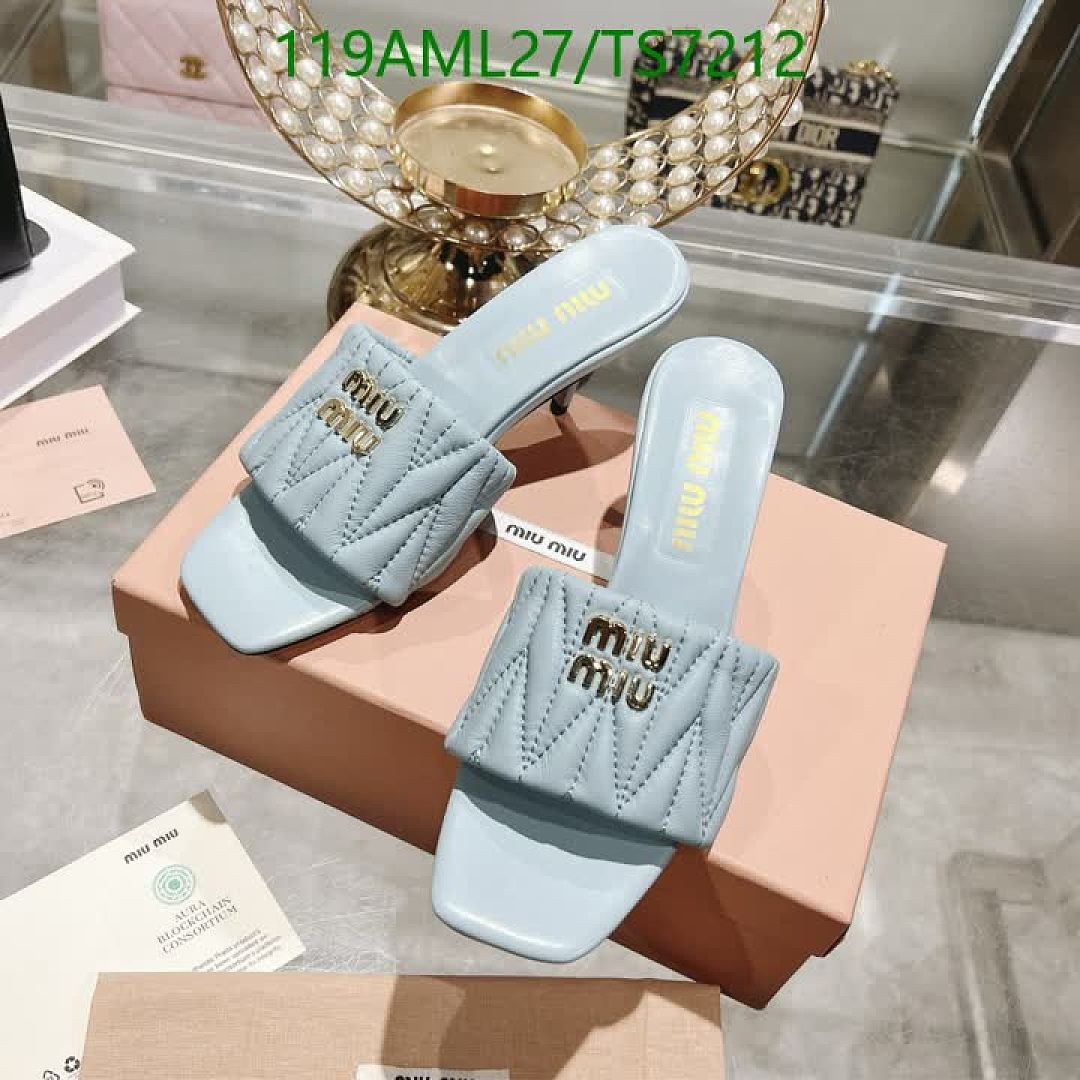 Miu Miu-Shoes(Women) Code: TS7212 $: 119USD