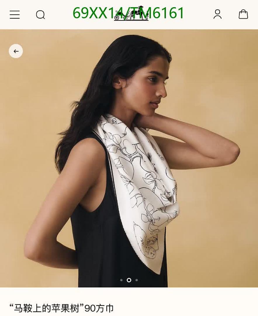 Hermes-Scarves Code: TM6161 $: 69USD