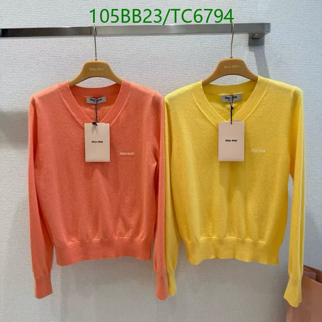 Miu Miu-Clothing Code: TC6794 $: 105USD