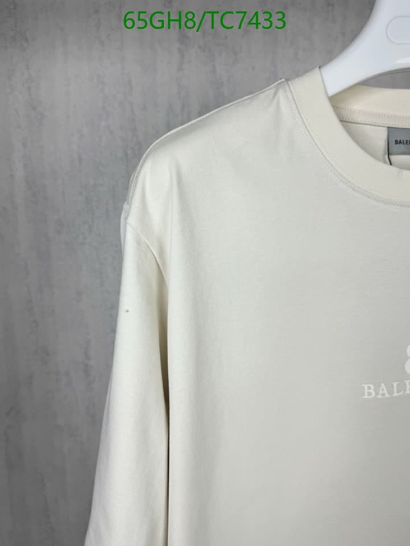 Balenciaga-Clothing Code: TC7433 $: 65USD