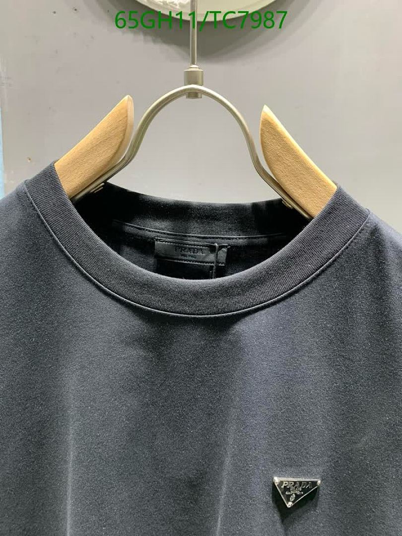 Prada-Clothing Code: TC7987 $: 65USD
