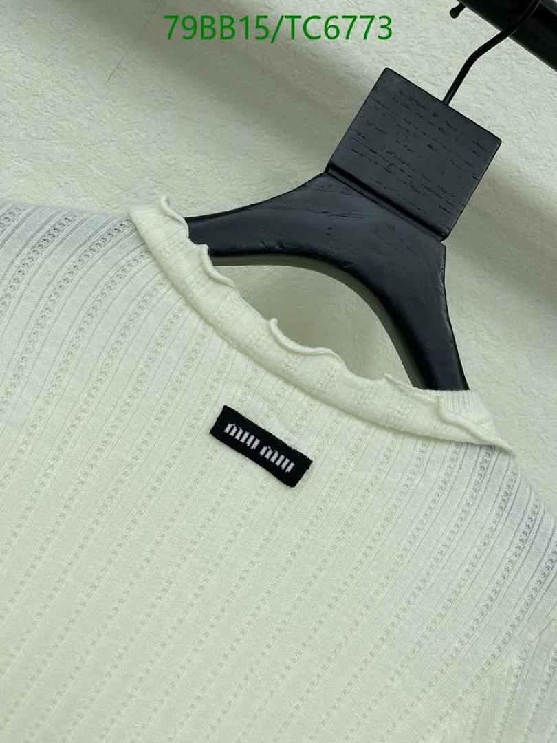 Miu Miu-Clothing Code: TC6773 $: 79USD