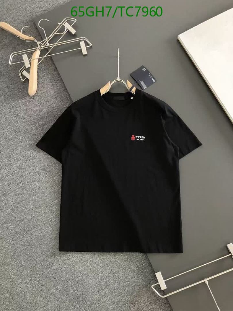 Prada-Clothing Code: TC7960 $: 65USD
