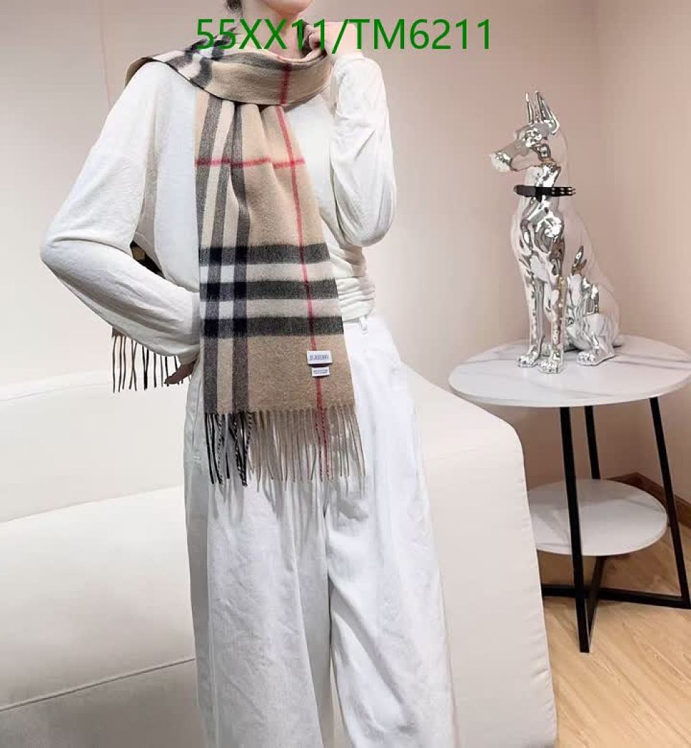 Burberry-Scarves Code: TM6211 $: 55USD