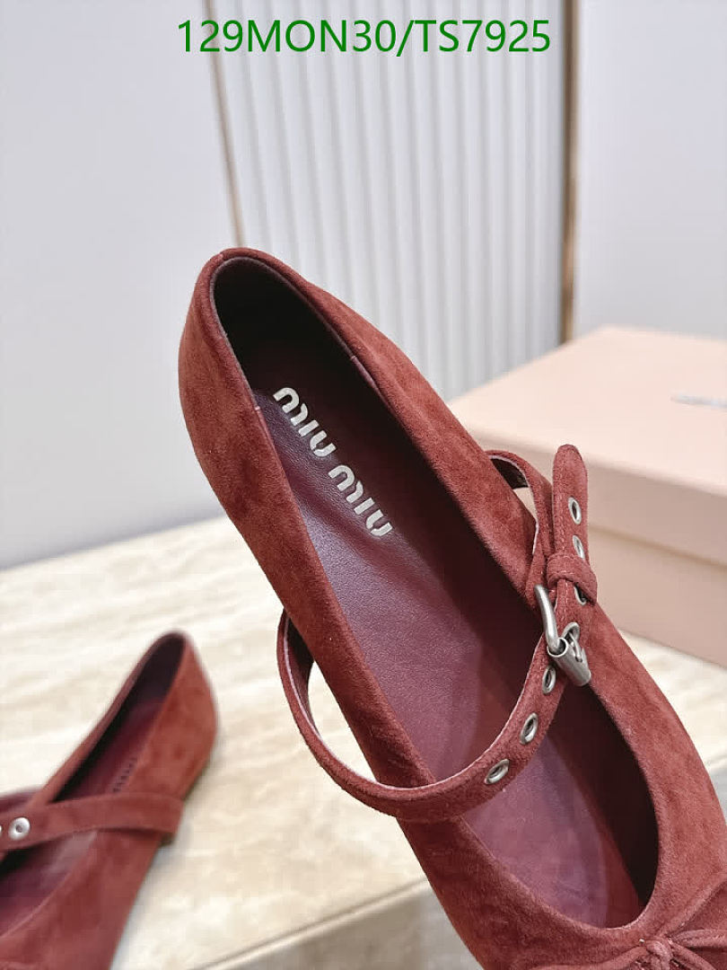 Miu Miu-Shoes(Women) Code: TS7925 $: 129USD
