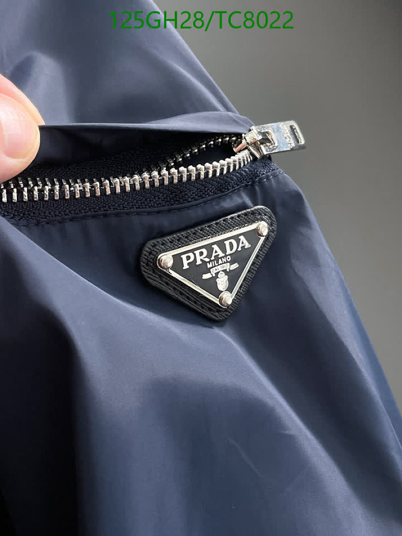 Prada-Clothing Code: TC8022 $: 125USD