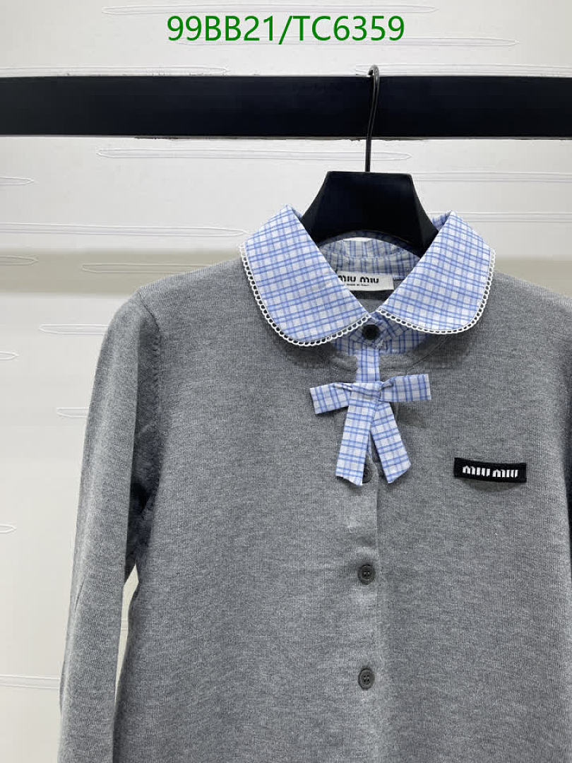 Miu Miu-Clothing Code: TC6359 $: 99USD