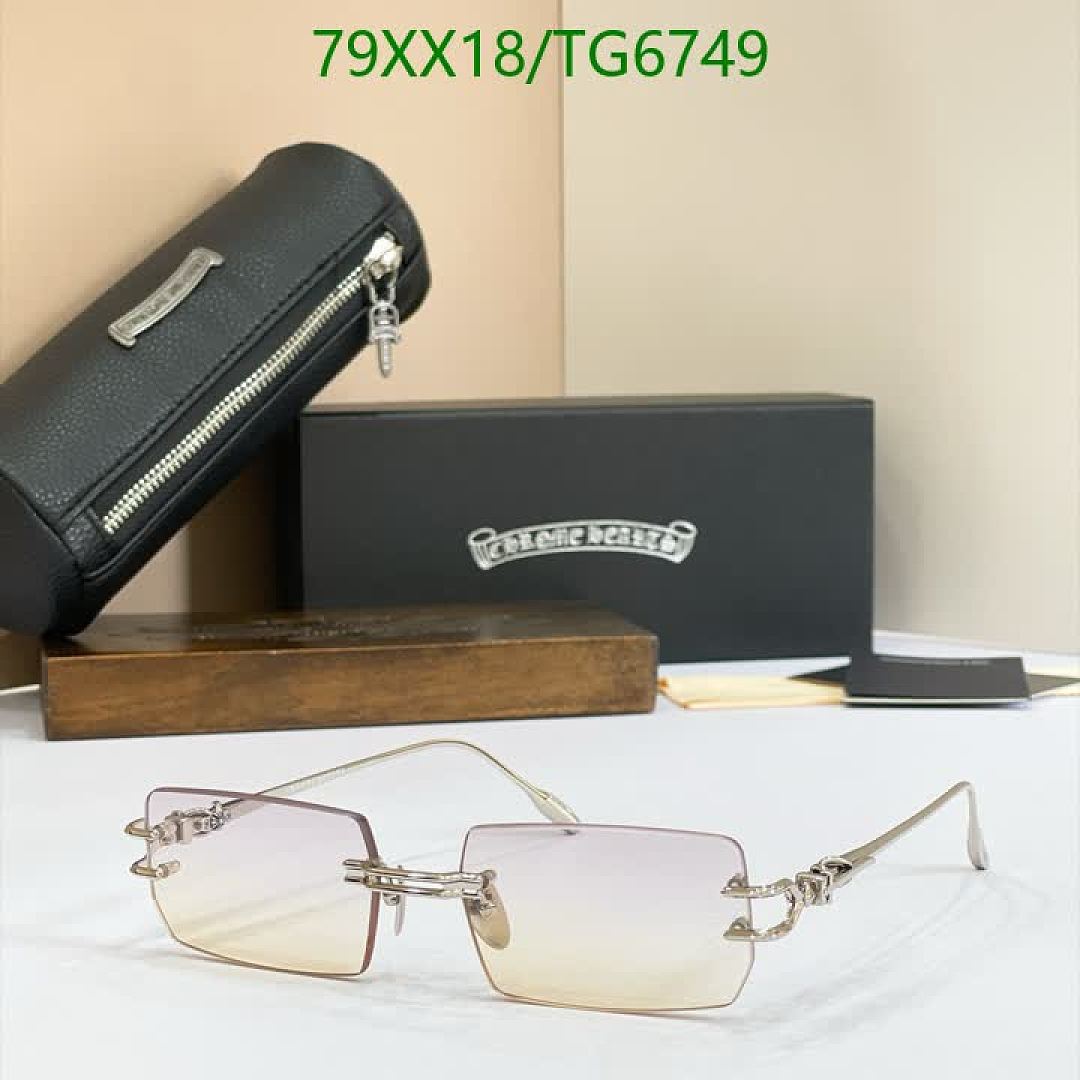Chrome Hearts-Glasses Code: TG6749 $: 79USD