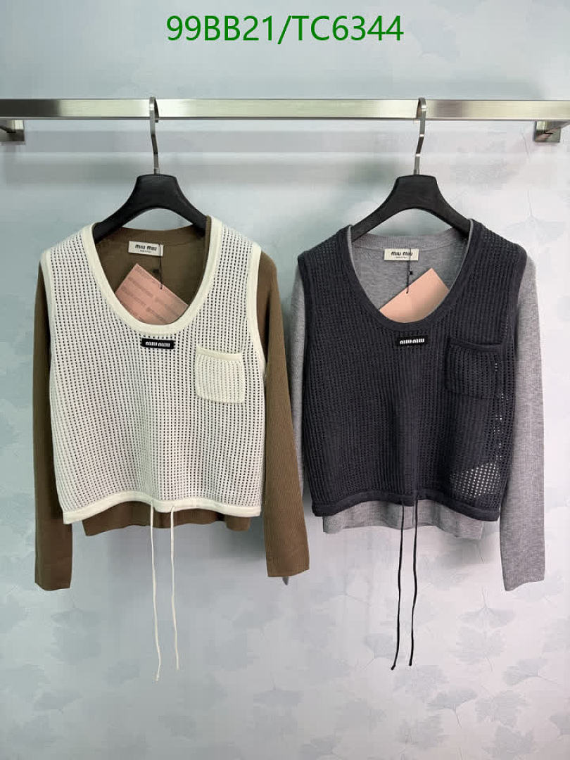 Miu Miu-Clothing Code: TC6344 $: 99USD