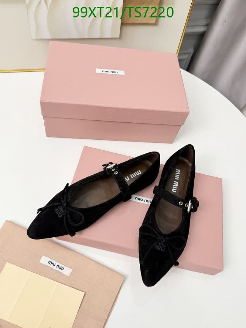 Miu Miu-Shoes(Women) Code: TS7220 $: 99USD