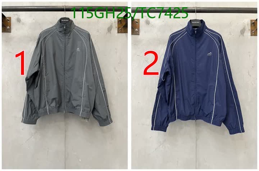 Balenciaga-Clothing Code: TC7425 $: 115USD