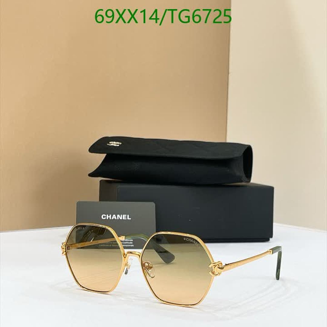 Chanel-Glasses Code: TG6725 $: 69USD