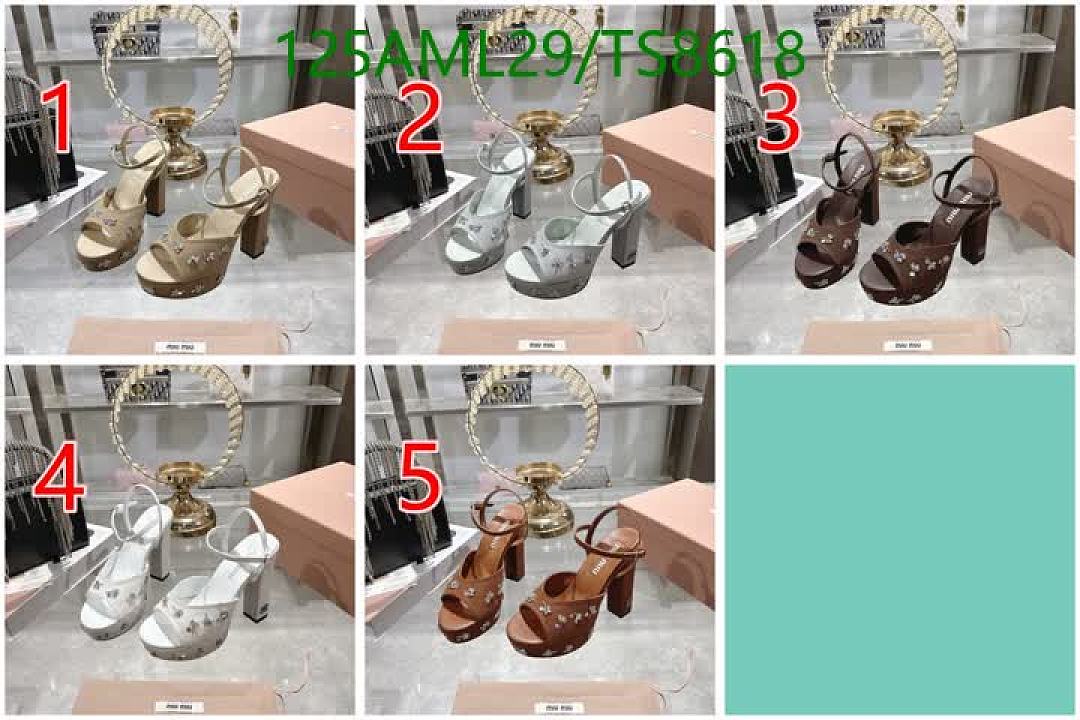Miu Miu-Shoes(Women) Code: TS8618 $: 125USD