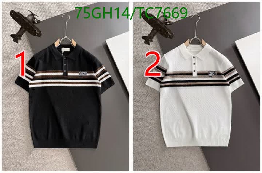 Dior-Clothing Code: TC7669 $: 75USD