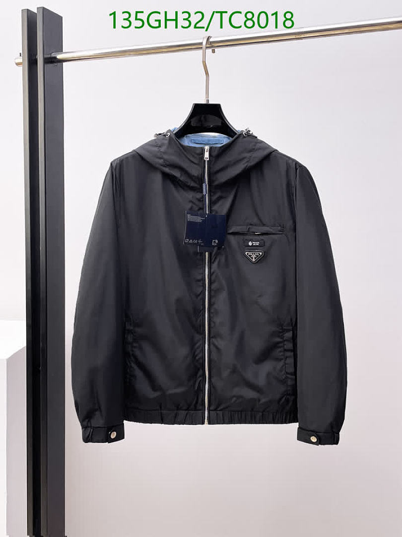 Prada-Clothing Code: TC8018 $: 135USD