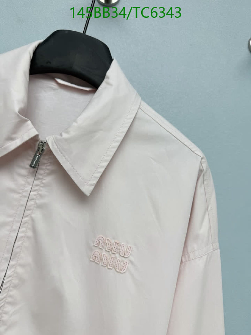 Miu Miu-Clothing Code: TC6343 $: 145USD
