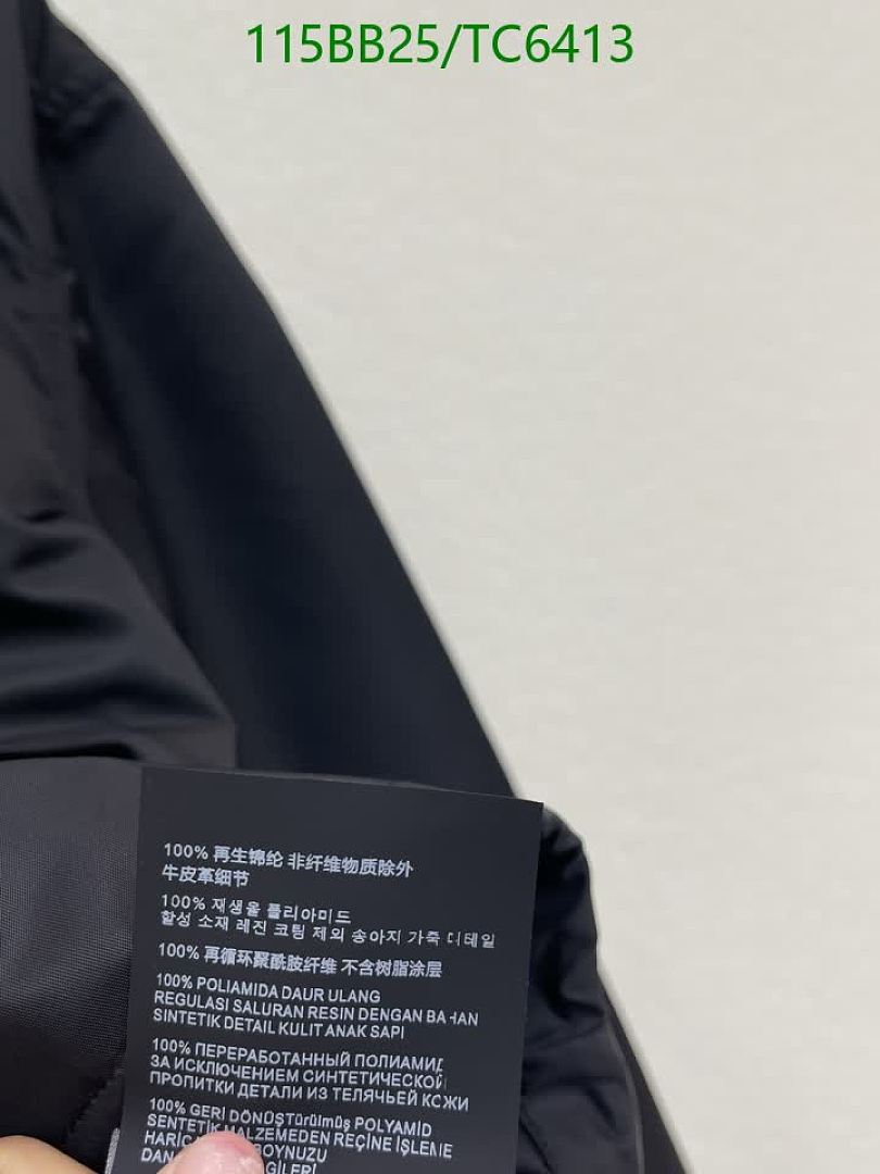 Prada-Clothing Code: TC6413 $: 115USD
