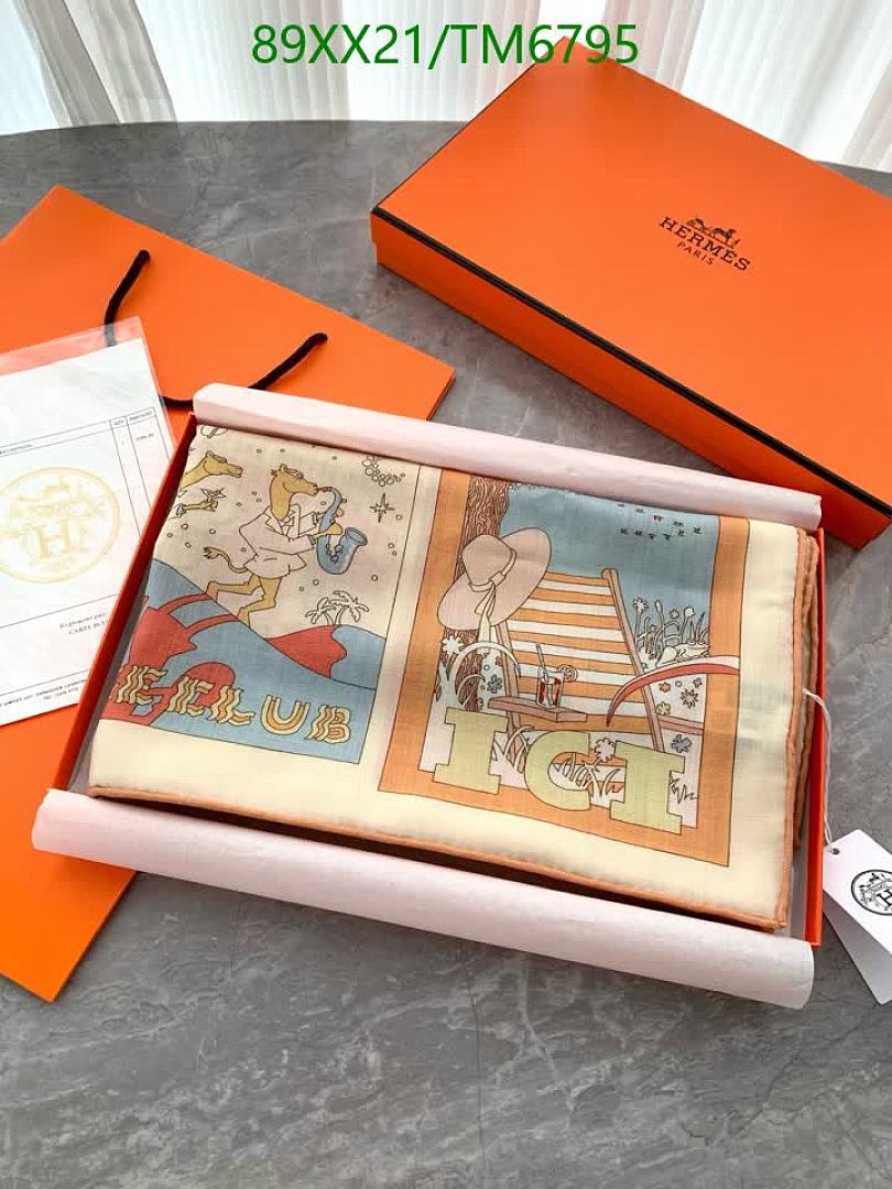 Hermes-Scarves Code: TM6795 $: 89USD