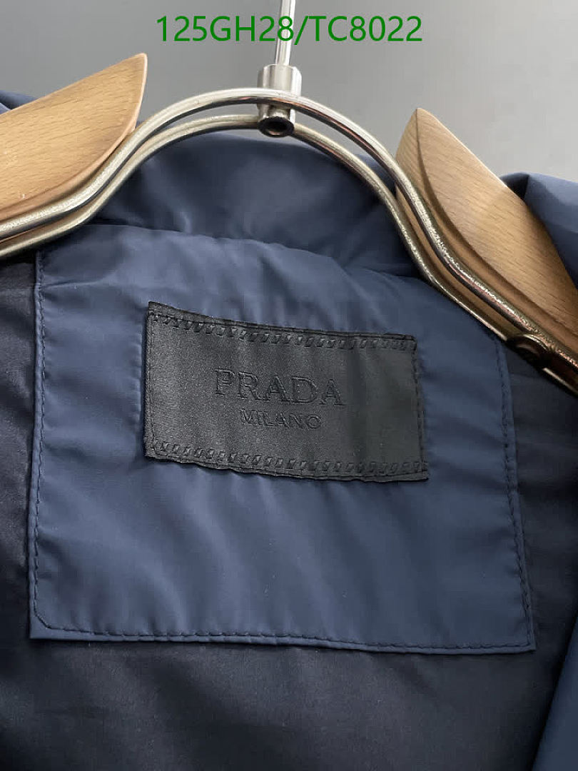 Prada-Clothing Code: TC8022 $: 125USD