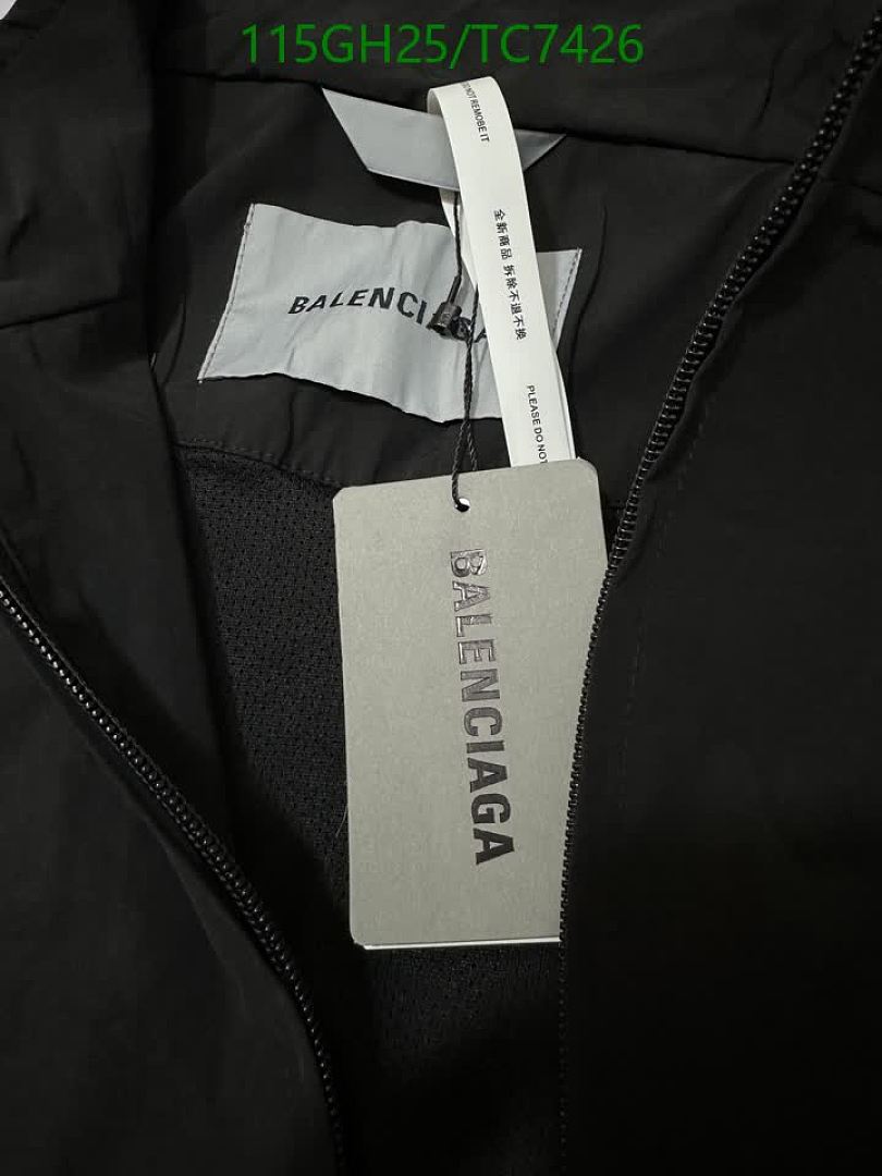Balenciaga-Clothing Code: TC7426 $: 115USD